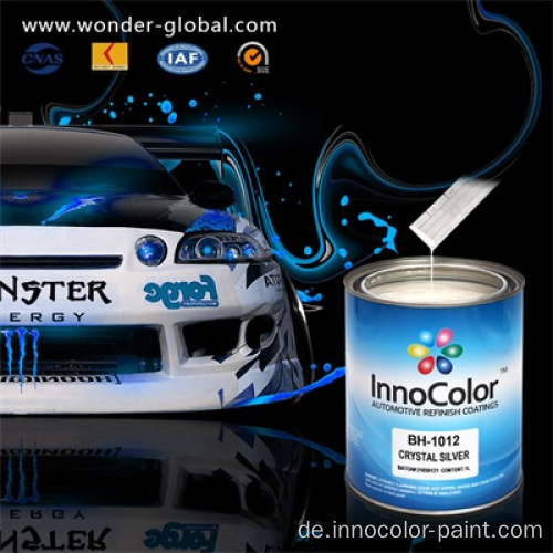 Dünner Innocolor Car Farbe hohe Peformance Automotive Refinishing Farbe Autobody Reparatur langsam trockener Dünner